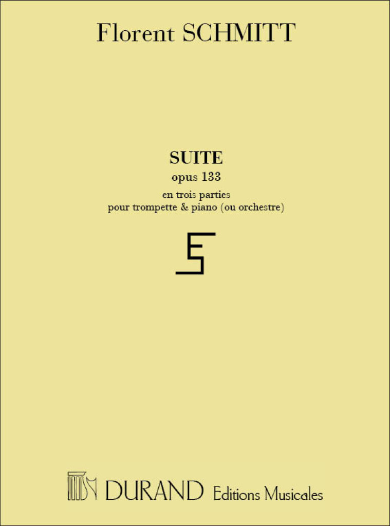 Suite En Trois Parties, Opus 133